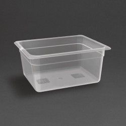 Bac en polypropylène GN 1/2 sans couvercle Nisbets Essentials 150mm 2
