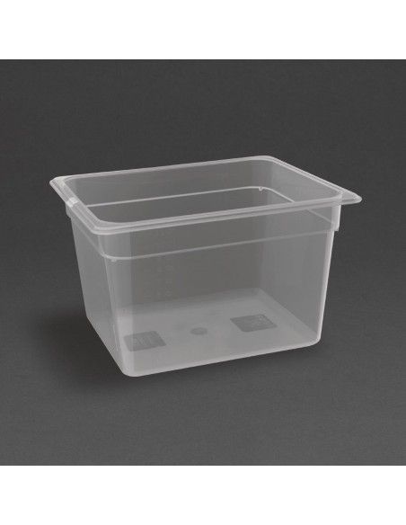 Bac en polypropylène GN 1/2 sans couvercle Nisbets Essentials 200mm