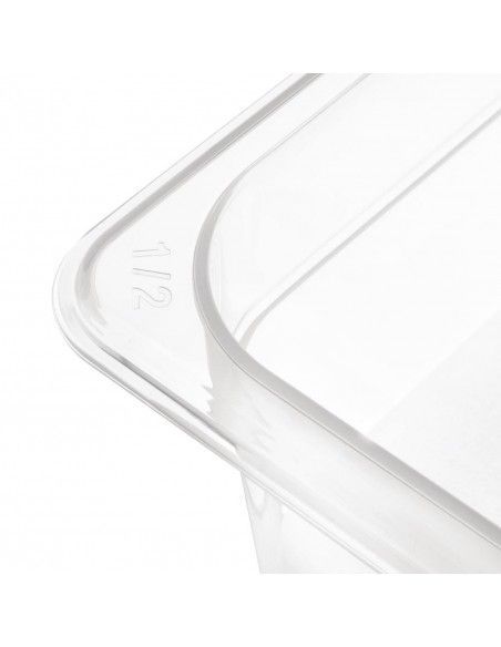 Bac en polypropylène GN 1/2 sans couvercle Nisbets Essentials 200mm