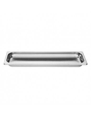 Plateau inox GN 2/4 Vogue 40mm