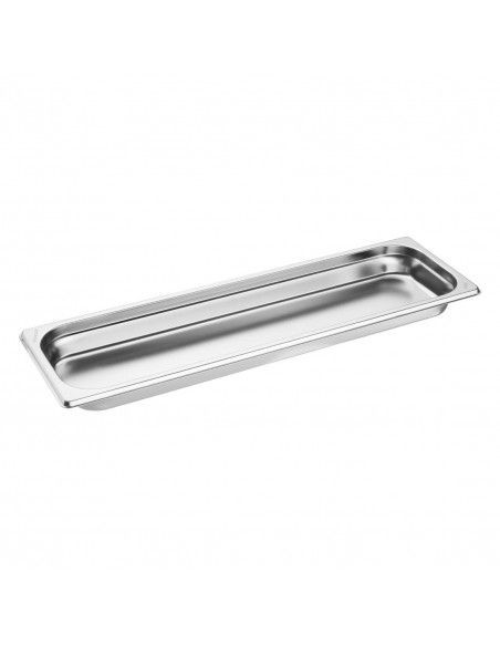 Plateau inox GN 2/4 Vogue 40mm