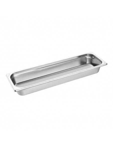 Plateau inox GN 2/4 Vogue 65mm