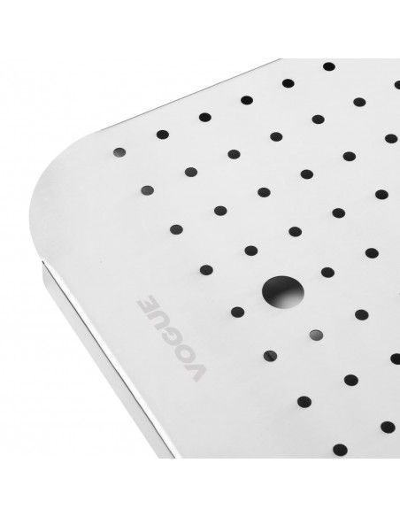 Égouttoir en acier inoxydable Vogue pour GN 1/1