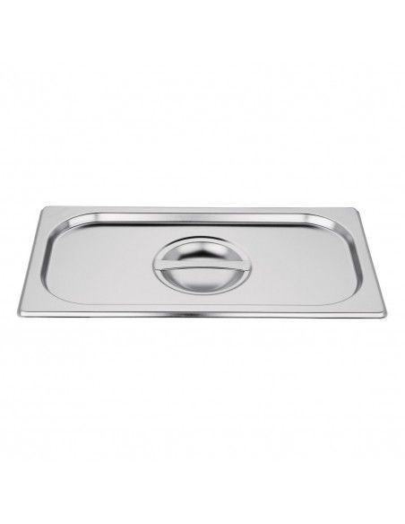 Ensemble inox 3 GN 1/3  avec couvercles Vogue