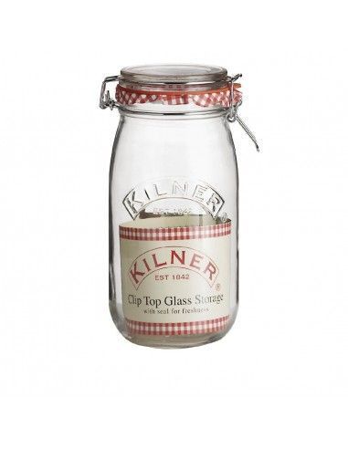 Bocal à conserve avec clip Kilner 2L