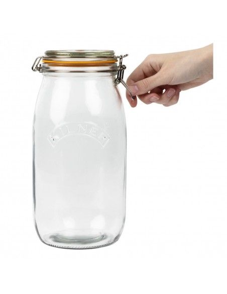 Bocal à conserves avec clip Kilner 3L