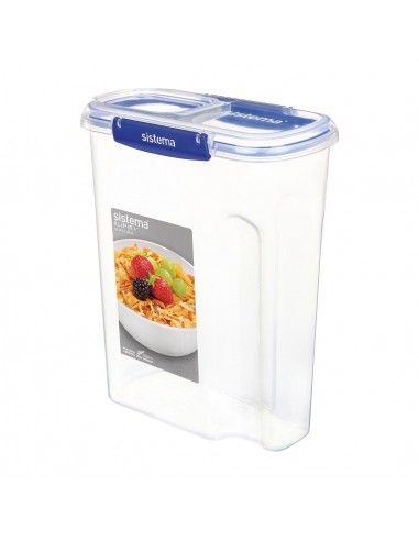 Boîte à céréales Sistema Klip It Plus 4,2L