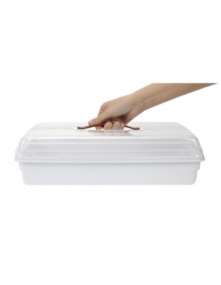 Boîte de transport à gâteau blanche Curver 450mm