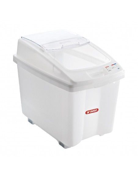Boîte à ingrédients transparente Araven 100L