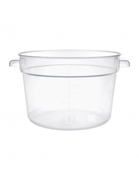 Conteneur alimentaire rond en polypropylène Vogue 10L