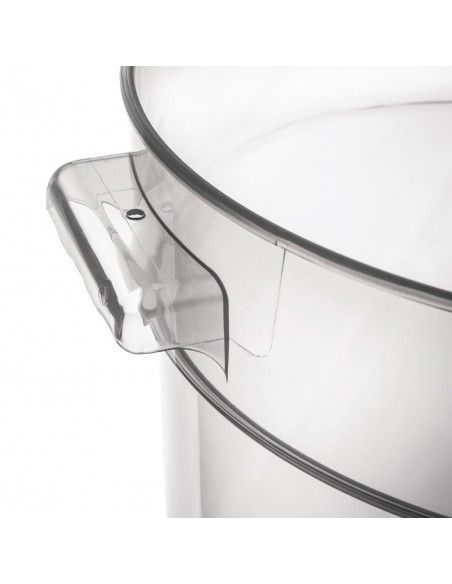Conteneur alimentaire rond en polypropylène Vogue 10L