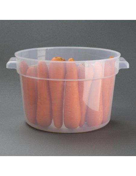Conteneur alimentaire rond en polypropylène Vogue 10L