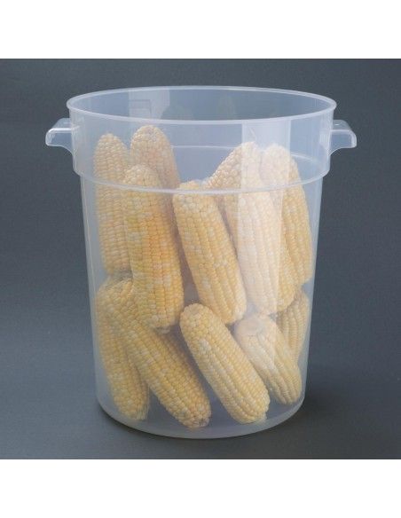 Conteneur alimentaire rond en polypropylène Vogue 20L
