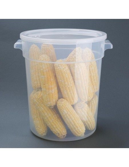 Conteneur alimentaire rond en polypropylène Vogue 20L