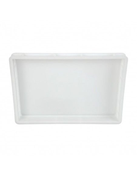 Boîte à pâte à pizza en polyéthylène Cambro 60x40x7cm
