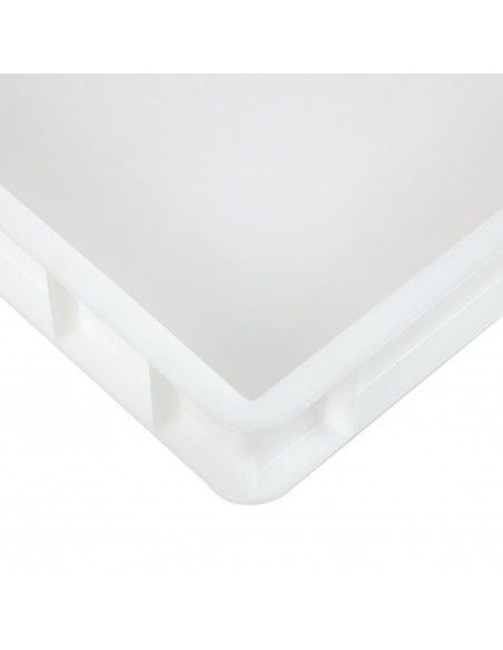 Boîte à pâte à pizza en polyéthylène Cambro 60x40x7cm