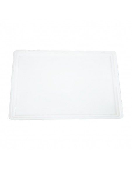 Couvercle pour boîte à pâte à pizza en polyéthylène Cambro 60x40x2cm