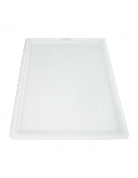 Couvercle pour boîte à pâte à pizza en polyéthylène Cambro 60x40x2cm