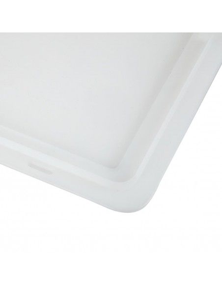 Couvercle pour boîte à pâte à pizza en polyéthylène Cambro 60x40x2cm