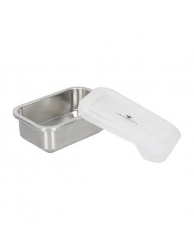 Plat de stockage alimentaire en acier inoxydable tout-en-un Masterclass 500ml