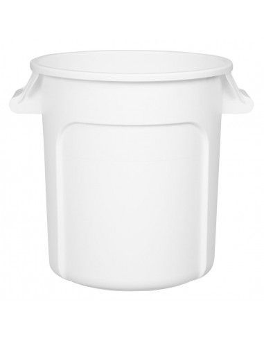 Conteneur rond blanc Vogue 38L