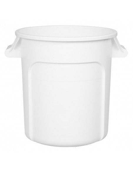 Conteneur rond blanc Vogue 38L