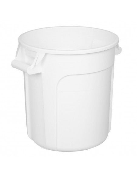 Conteneur rond blanc Vogue 38L