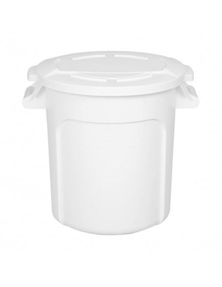 Conteneur rond blanc Vogue 38L