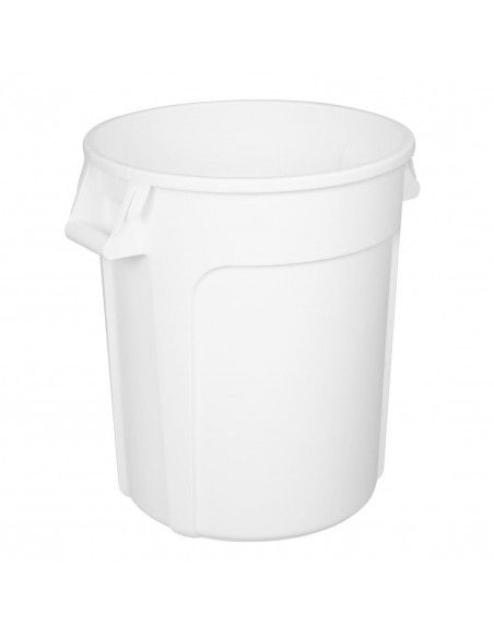Conteneur rond blanc Vogue 76L