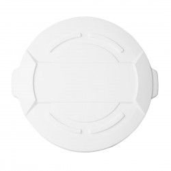 Couvercle pour conteneur rond blanc Vogue 76L 2
