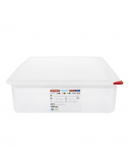 Boîte alimentaire GN1/1  Araven 13,7L (Lot de 4)