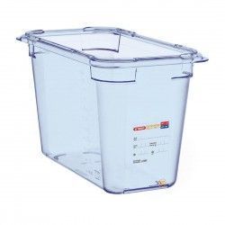 Boîte hermétique bleue en ABS sans BPA Araven GN1/3 200mm