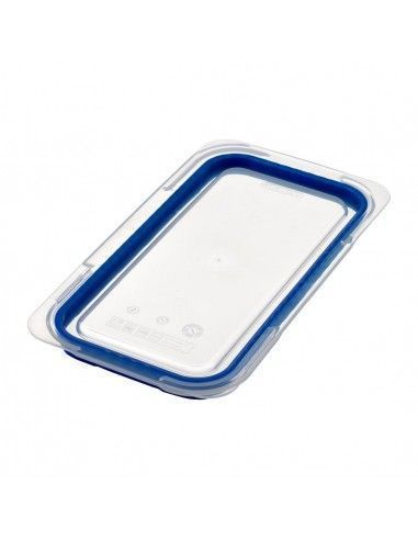 Couvercle bleu en ABS sans BPA Araven GN 1/3
