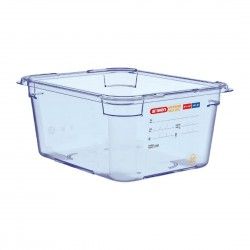 Boîte hermétique bleue en ABS sans BPA Araven GN1/2 150mm