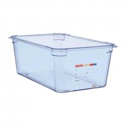 Boîte hermétique bleue en ABS sans BPA Araven GN1/1 200mm