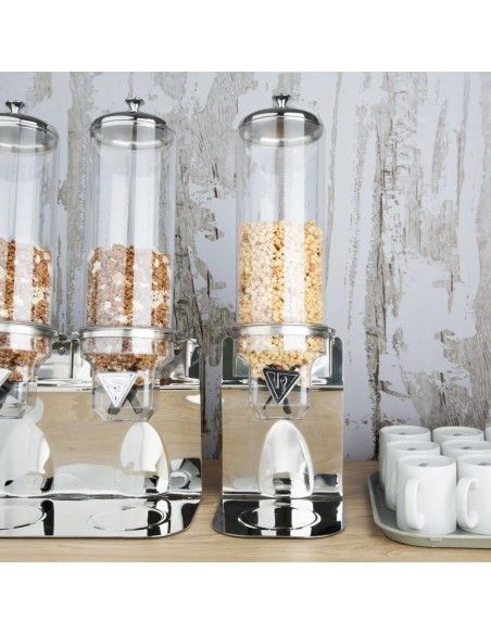 Distributeur de céréales Olympia double 2x 4L