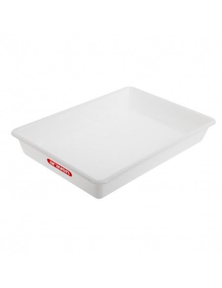 Bac alimentaire peu profond Araven transparent 540 mm