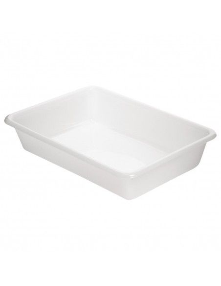Bac alimentaire peu profond Araven transparent 540 mm