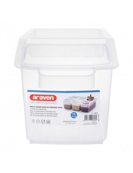 Distributeur et conteneur à ingrédients Araven Koala 14L