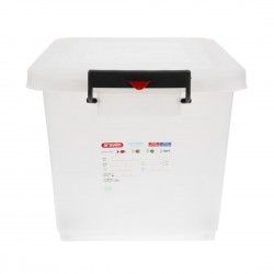 Conteneur alimentaire mobile avec couvercle Araven 50L 2