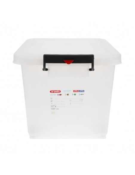 Conteneur alimentaire mobile avec couvercle Araven 50L