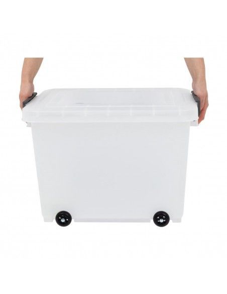 Conteneur alimentaire mobile avec couvercle Araven 50L