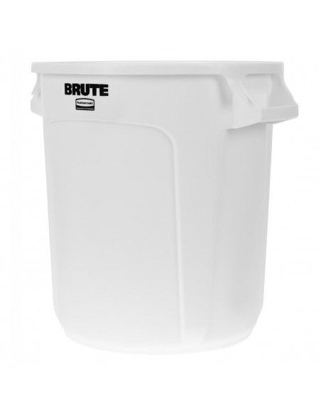 Collecteur Rubbermaid Brute blanc 37,9L