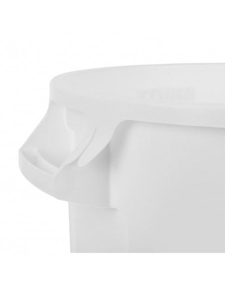 Collecteur Rubbermaid Brute blanc 37,9L