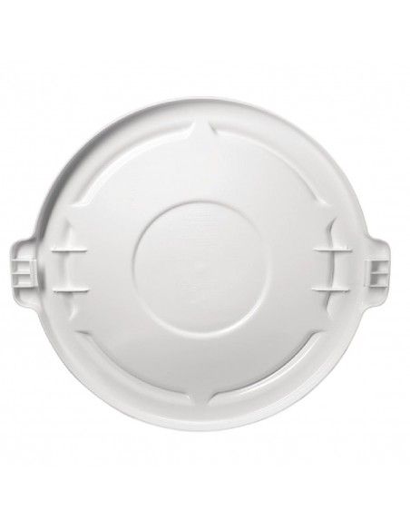 Couvercle pour collecteur Rubbermaid Brute blanc 75,7L