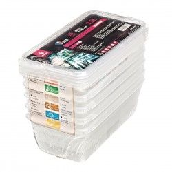 Boîte de stockage GN1/3 Matfer Bourgeat Modulus utilisation intensive 5L (Lot de 5) 2