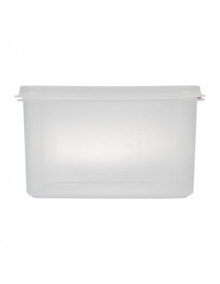 Boîtes alimentaires en polypropylène GN 1/4  Araven 4,3L (lot de 4)