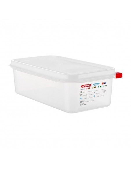 Boîte alimentaire GN1/3 Araven 4L (Lot de 4)
