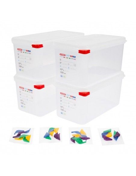 Boîte alimentaire GN 1/3 Araven 6L (Lot de 4)