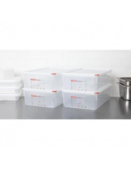 Boîte alimentaire GN1/1 Araven 21L (Lot de 4)